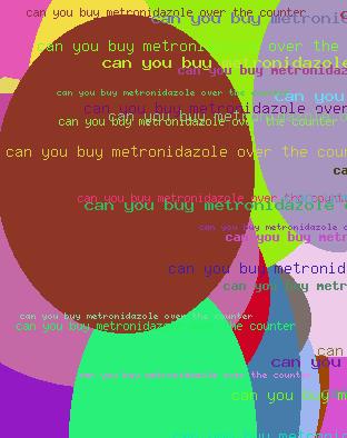 CAN YOU BUY METRONIDAZOLE OVER THE COUNTER