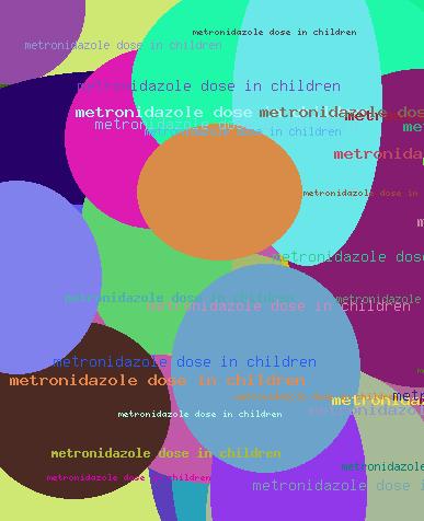 Metronidazole dose in children