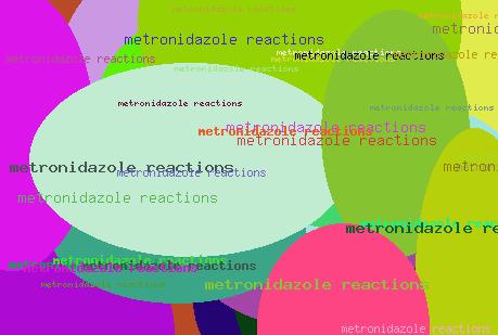 Metronidazole reactions